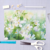 Bereich Blume-Jasmine (B) Aquarellbilder Seidenpapier (Handwerk)