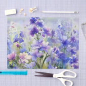 Bereich Blume-Konsolida (B) Aquarell Seidenpapier (Handwerk)