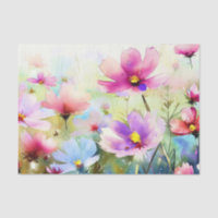 Bereich Blume-Kosmos (A) Aquarell