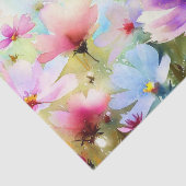 Bereich Blume-Kosmos (A) Aquarell Seidenpapier (Ausschnitt)