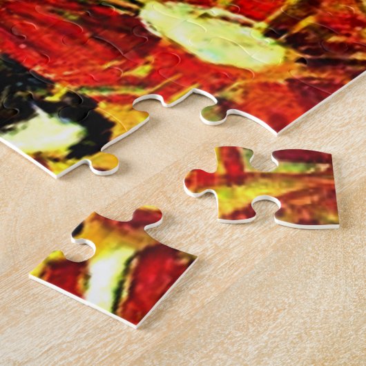 Bereich Blume - Kunstwerk Egon Schiele, Puzzle (Seite)