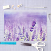 Bereich Blume-Lavendel (C) Wasserfarbe Seidenpapier (Handwerk)