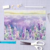 Bereich Blume-Lavendel (E) Aquarell Seidenpapier (Handwerk)