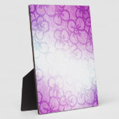 Bereich Blume - Lila Fotoplatte (Seite)