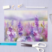 Bereich Blume-Lilac (D) Wasserfarbe Seidenpapier (Handwerk)