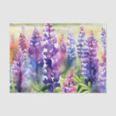 Bereich Blume-Lupine (B) Aquarell Seidenpapier (Vorderseite)