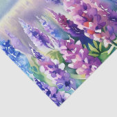 Bereich Blume-Lupine (D) Aquarell Seidenpapier (Ausschnitt)