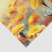 Bereich Blume-Marigold (D) Wasserfarbe Seidenpapier (Ausschnitt)