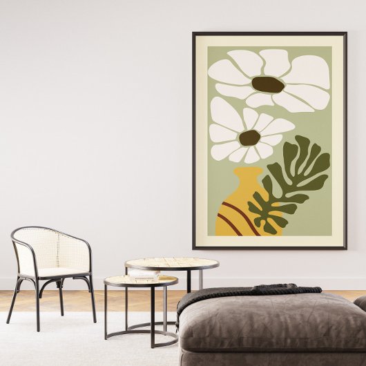 Bereich Blume, Matisse Wall Art Leinwand