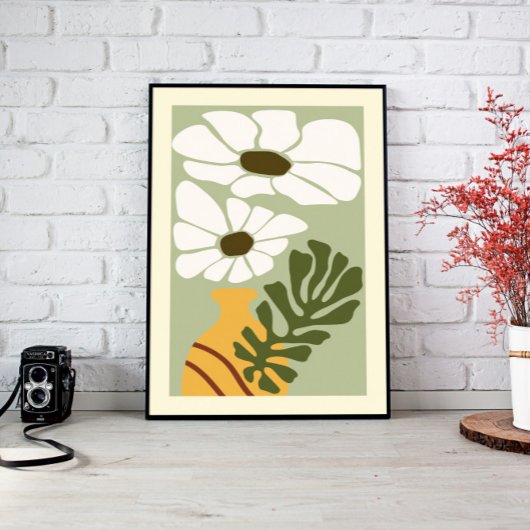 Bereich Blume, Matisse Wall Art Leinwand
