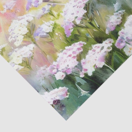 Bereich Blume-Pfeil (A) Aquarell Seidenpapier (Ausschnitt)