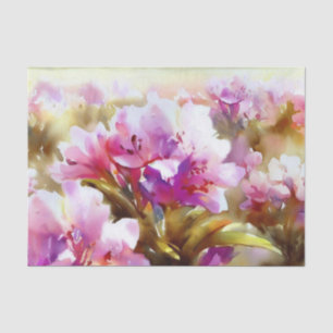 Bereich Blume-Rhododendron (D) Wasserfarbe Seidenpapier