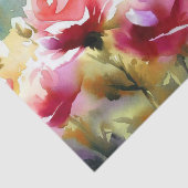 Bereich Blume-Rose (A) Aquarellbilder Seidenpapier (Ausschnitt)