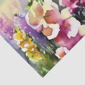 Bereich Blume - Snapdragon (A) Aquarellbilder Seidenpapier (Ausschnitt)