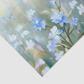 Bereich Blume-Vergessen-Me-Not (C) Wasserfarbe Seidenpapier (Ausschnitt)