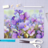 Bereich Blume-Violett (A) Wasserfarbe Seidenpapier (Handwerk)