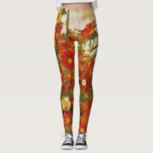 Bereich Blume von Egon Schiele Leggings