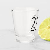 Bereich Code 212 (NY City) Shot Glass Schnapsglas (Links)