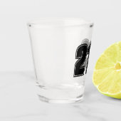 Bereich Code 213 (Los Angeles) Shot Glass Schnapsglas (Links)