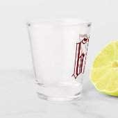 Bereich Code 617 (Boston) Shot Glass Schnapsglas (Links)