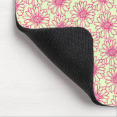 Bereich Daisies Mousepad, rosa Blume Mousepad (Ecke)