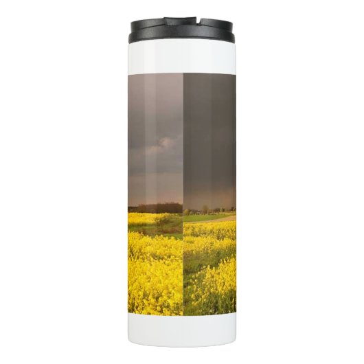 Bereich der Blume 11 Thermosbecher (Rückseite)