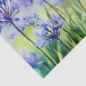 Bereich der Blume-Agapanthus, (D) Aquarell Seidenpapier (Ausschnitt)