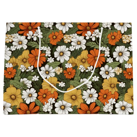 Bereich der Blume Große Geschenktüte (Vorderseite)