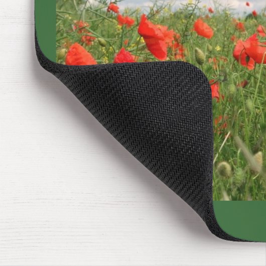 Bereich der Blume "Happy Birthday" Mousepad (Ecke)