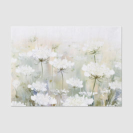 Bereich der Blume - Königin Anne's Lace (D) Wasser Seidenpapier