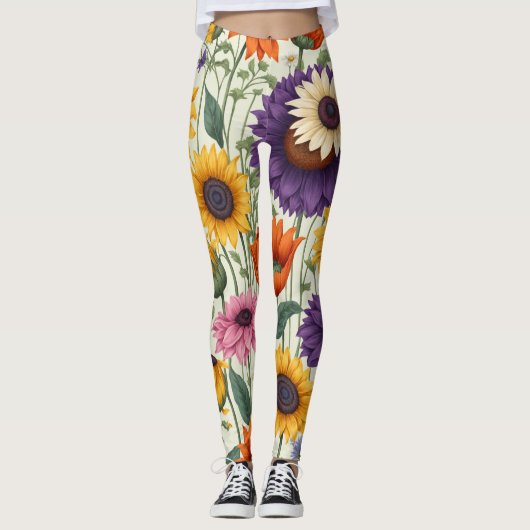 Bereich der Blume Leggings (Vorderseite)