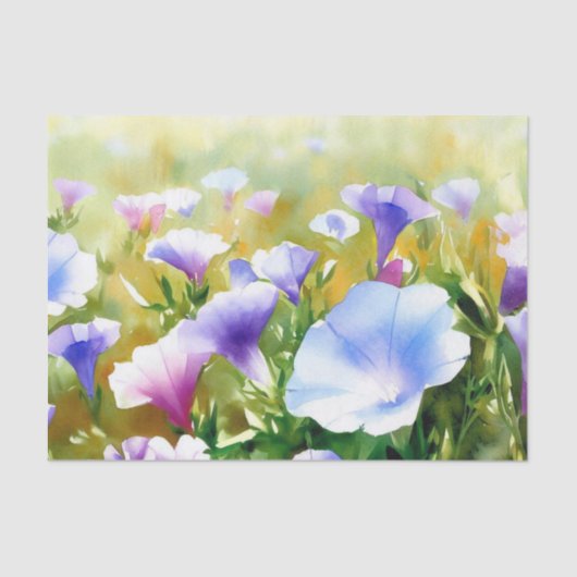 Bereich der Blume - Morgenherrschaft (A) Aquarellb Seidenpapier (Vorderseite)