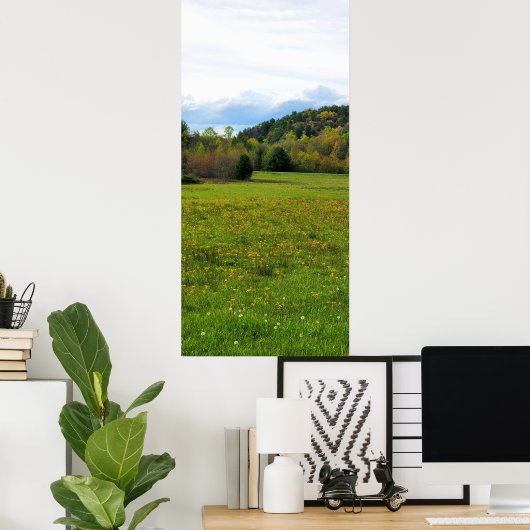 Bereich der Blume Poster (Heimbüro)