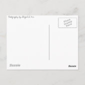 Bereich der Blume Postkarte (Rückseite)