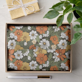 Bereich der Blume Seidenpapier