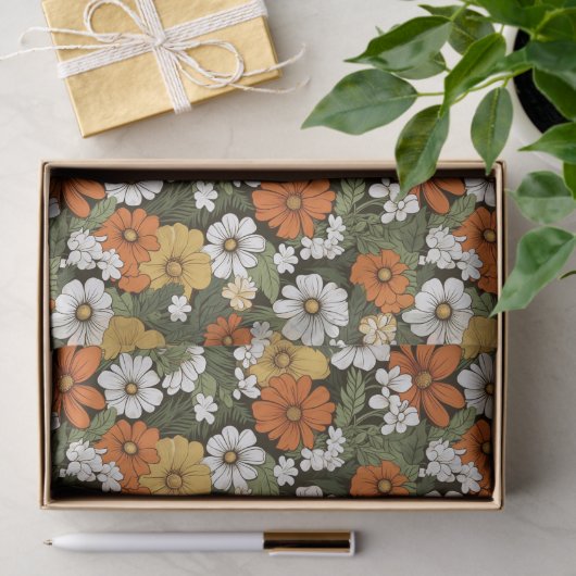 Bereich der Blume Seidenpapier (Geschenk)