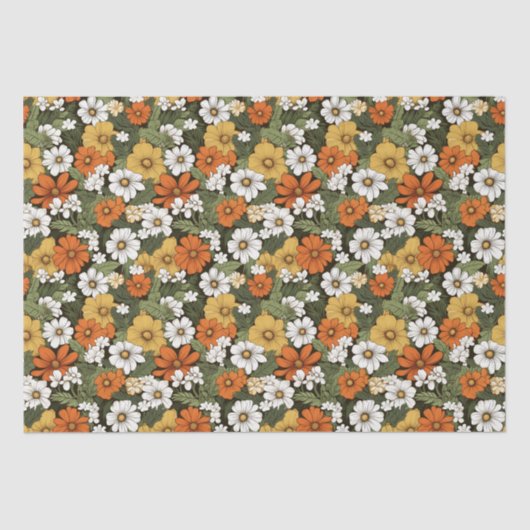 Bereich der Blume Seidenpapier (Vorderseite)