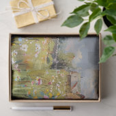 Bereich der Blume und der Entkopplung von Hausblät Seidenpapier (Geschenk)