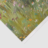 Bereich der Blume und der Entkopplung von Hausblät Seidenpapier (Ausschnitt)