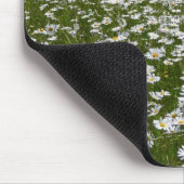 Bereich der Daisies Alaskan-Wildblumen Mousepad (Ecke)