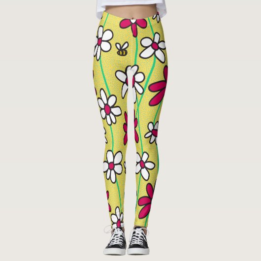 Bereich der Daisies Leggings (Vorderseite)
