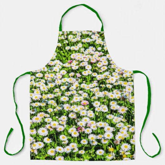 Bereich der Daisy-Blume schön und lustig Schürze (Vorderseite)