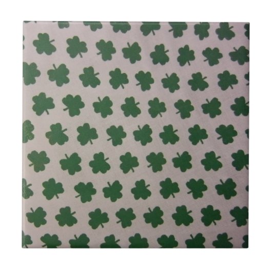 Bereich der Kleeblätter Fliese (Vorderseite)