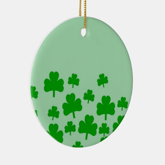 Bereich der Kleeblätter Keramik Ornament (Rechts)