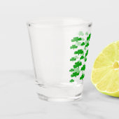 Bereich der Kleeblätter Shot Glass Schnapsglas (Links)