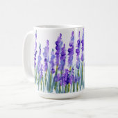Bereich der Lavendel-Tasse Kaffeetasse (Vorderseite Links)