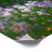 Bereich der majestätischen Farben Poster (Ecke)