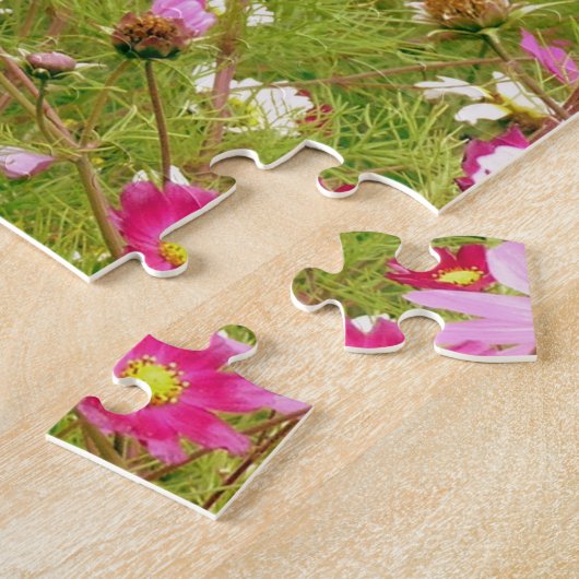 Bereich der rosa Blume Puzzle (Seite)