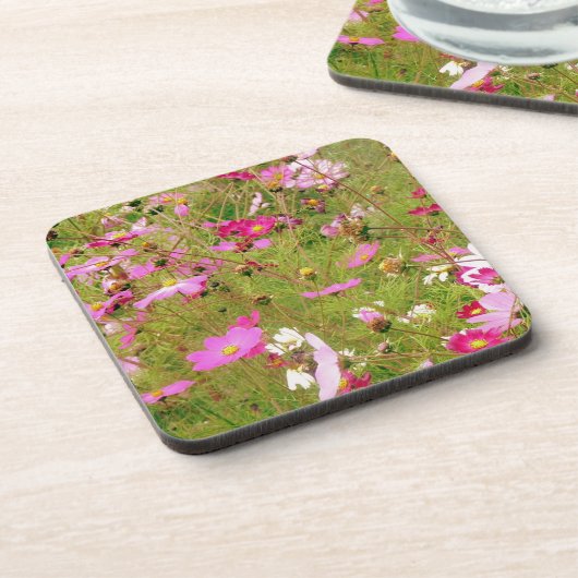 Bereich der rosa Blume Untersetzer (Linke Seite)