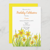 Bereich der Tierodien Einladung (Vorne/Hinten)